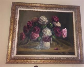 CAROL SKUTNIK OIL PAINTING