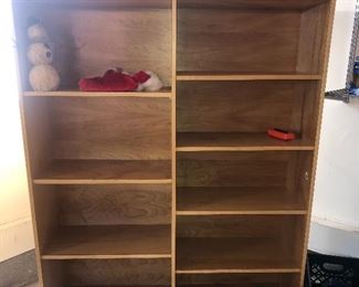 DOUBLE BOOKCASE
