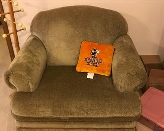 Club Chair and ottoman