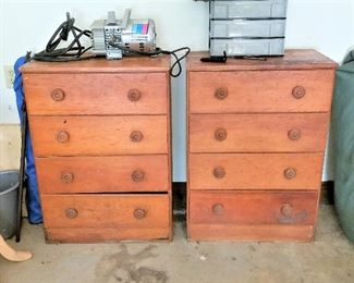 Pair Matching Maple chests