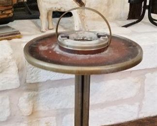 Vintage freestanding ashtray
