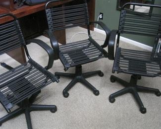 Office chairs.