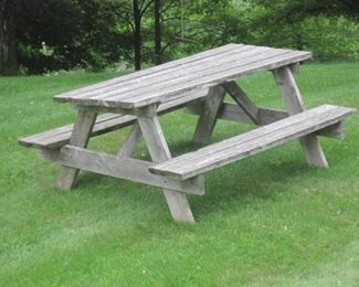 Picnic Table.