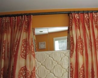 Curtains and rod are for sale.