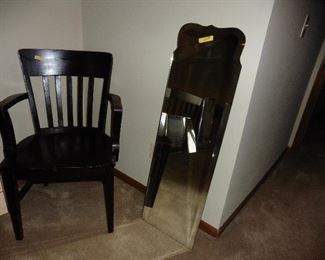 Chair and Mirror