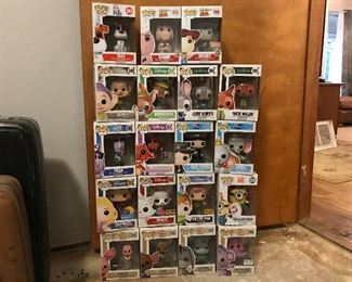 LARGE collection of Funko POPs. More available at the sale than in the image! 
