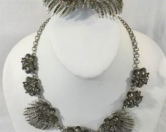 Stunning Necklace & Earrings Set  https://ctbids.com/#!/description/share/196890