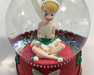 Authentic Original Disney Tinker-bell Christmas Snow globe 2004             https://ctbids.com/#!/description/share/196894
