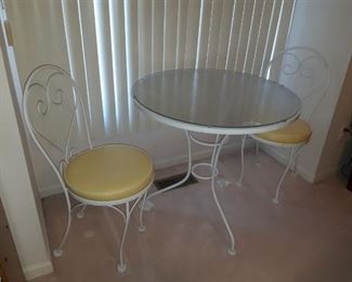 Vintage bistro set