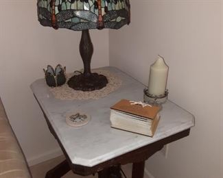 Marble top table