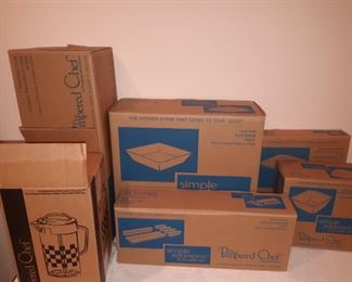 Pampered chef gently used and new in the box