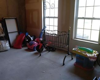 Wrought Iron Bassinet