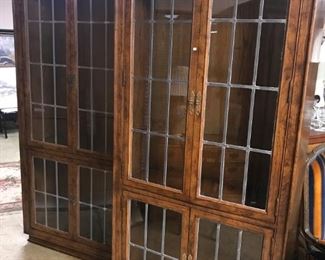 GLASS SHELF HENREDON DISPLAY CABINETS