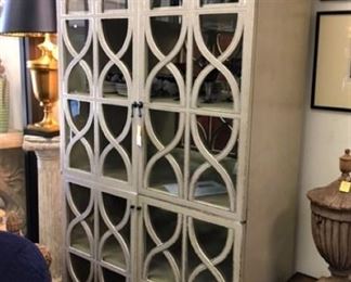 Exceptional OLY Studio Mirrored Back Cabinet