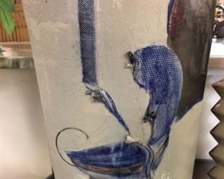 from a selection of art pottery