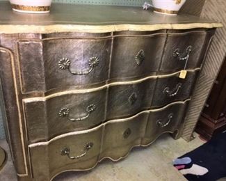 Gold Leaf Chest, vintage