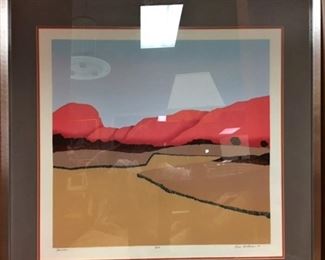 Many signed lithographs