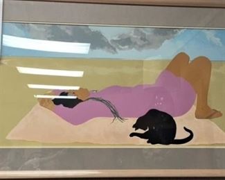 Pegge Hopper lithograph