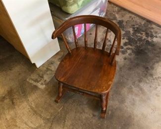 Child's rocking chair