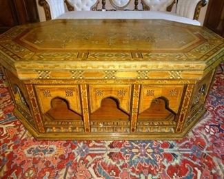 Syrian Inlaid Table https://ctbids.com/#!/description/share/198168