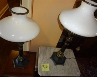 Set of 2 Brass Touch Lamps https://ctbids.com/#!/description/share/198230