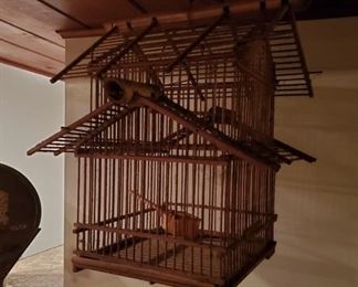 Vintage Canary Bird Cage 