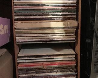 3 of these large crates with 60, 70, early 80 L.P.'s