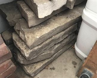 Large pieces of flagstone