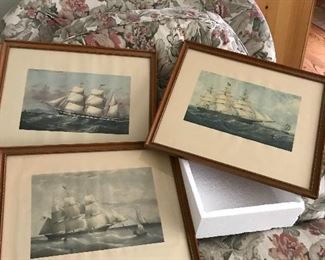 Old Maritime prints