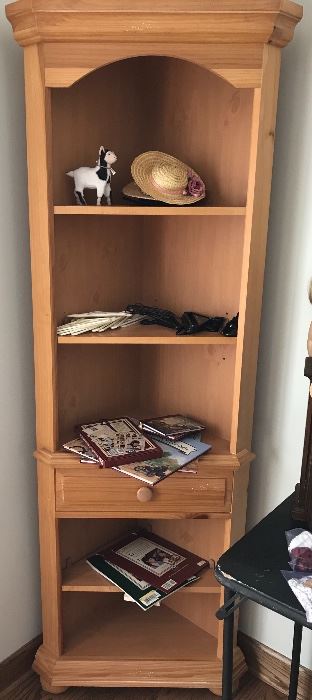 Nice pine corner cabinet