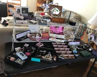 Lots of costume jewelry