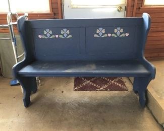 Sweet country bench