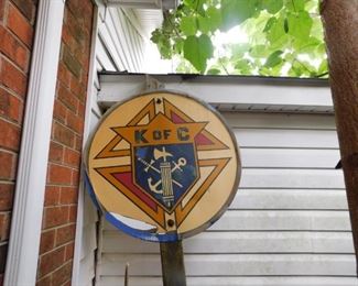 Knights of Columbus Sign