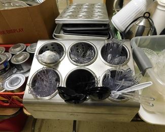 Stainless Utensil Holders