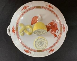 Herend 'Chinese Boquet' as seen on Lady Cora Crawley's, of Downton Abbey, Breakfast Tray