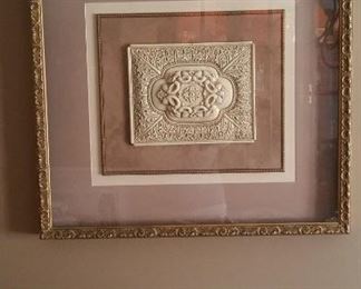 Lovely framed plaque (1 of 2)