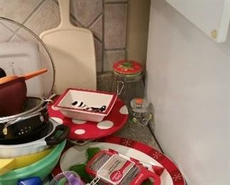 Rada knife set, Christmas serveware 