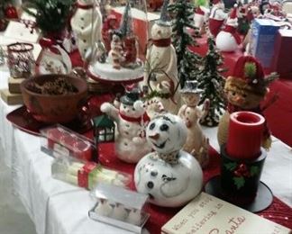 Christmas is coming, the goose is getting FAT!  Lots of SNOWMAN decor!