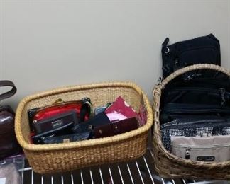 Small zip bags, wallets 