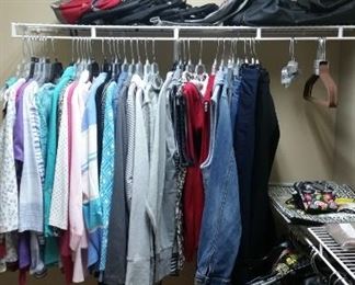 Ladies clothing, purses, & totes