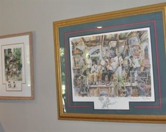 2 New Orleans framed prints by Tommy Thomas