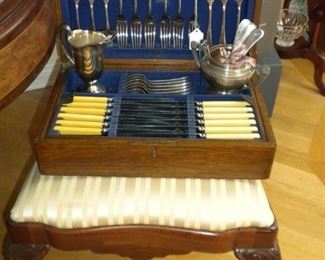 ANTIQUE FLATWARE
