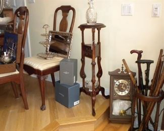 ANTIQUE CANES AND FURNITURE