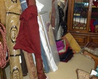 BOLTS OF FABRIC
