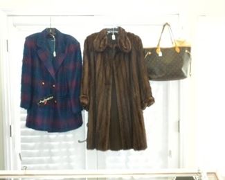 FUR AND VINTAGE MOHAIR COATS