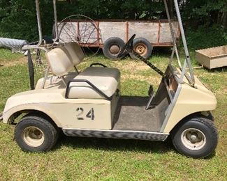 GOLF CART . If purchased on Sat not available until Sunday after 4:00