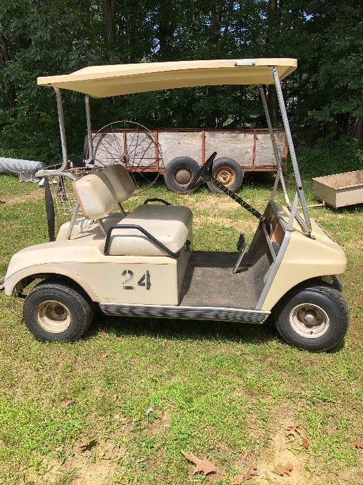 GOLF CART . If purchased on Sat not available until Sunday after 4:00