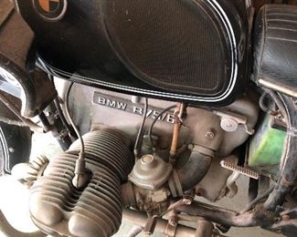 ANTIQUE BMW MOTORCYCLE 