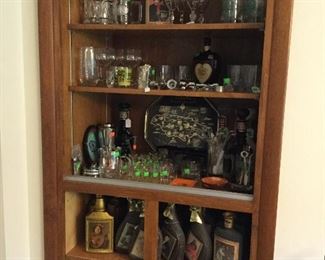 Barware. Jim Beam bottle collection