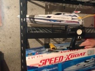 Rc speed boat